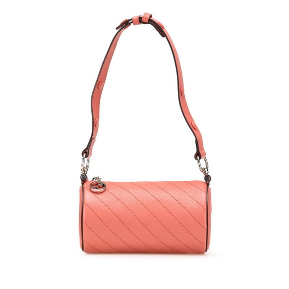 Gucci Blondie Shoulder Bag 760170 Pink Leather Women's GUCCI - Picture 1 of 10